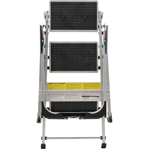 Louisville Ladder L-2011-03 &eacute;chelle escabeau avec roues pivotantes, 3 marches, 34" x 22" x Hauteur 50,75"