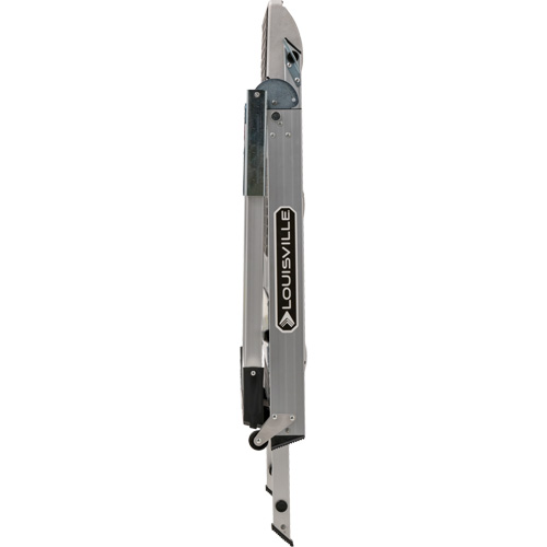Louisville Ladder L-2011-03 &eacute;chelle escabeau avec roues pivotantes, 3 marches, 34" x 22" x Hauteur 50,75"