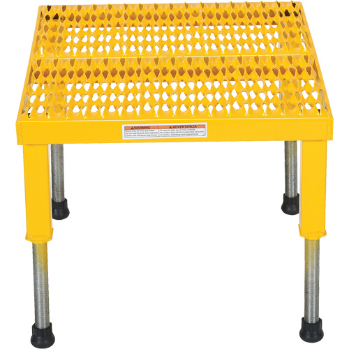 Vestil AHW-H-1924 Adjustable Work-Mate Stand, 1 Step(s), 23-1/2" W x 19-9/16" L x 16-1/2" H, 500 lbs. Capacity