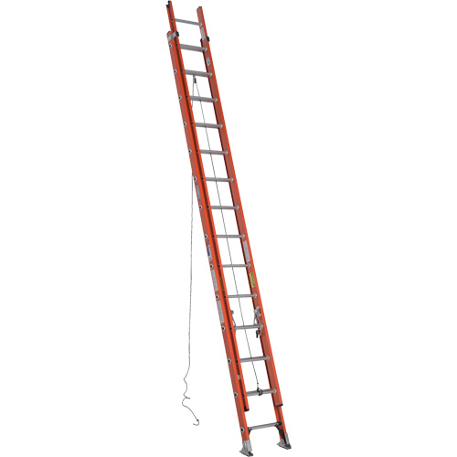 Werner D6228-2CA &eacute;chelle &agrave; coulisse, Cap 300 lb, 25' h, Calibre 1A