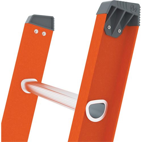 Metaltech E-ELFB24T1A BuildMan&reg; Extension Ladder, 300 lbs. Cap., 24' H, Grade 1A