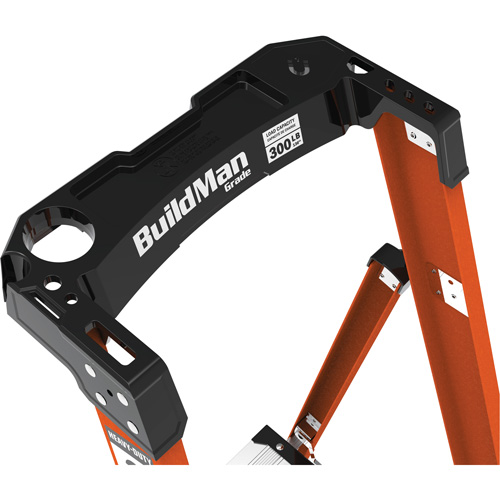 Metaltech E-PSFB10T1A Safespace Platform Step Ladder, 10', 300 lbs. Cap.