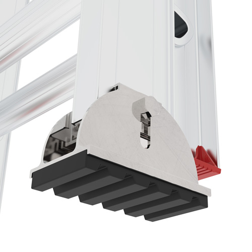 Metaltech E-ELA16T3 &eacute;chelle coulissante Jobsite Series, Cap 200 lb, 16' h, Calibre 3