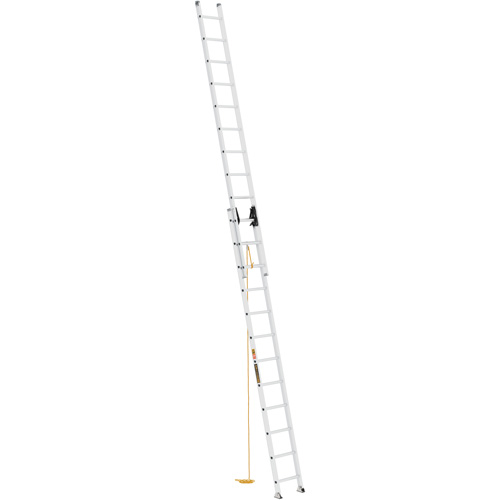 Metaltech E-ELA24T2 Jobsite Series Extension Ladder, 225 lbs. Cap., 24' H, Grade 2