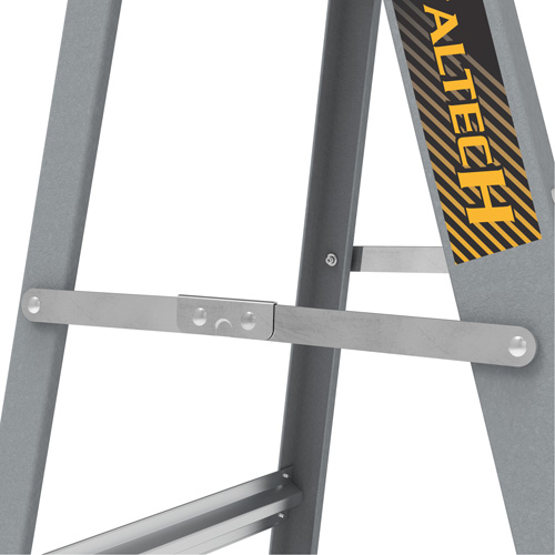 Metaltech E-SLF6TT2 Step Ladder with Paint Tray, 6', Fibreglass, 225 lbs. Capacity, Type 2