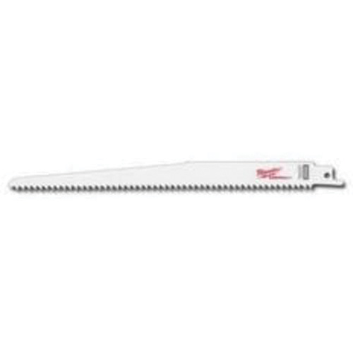 Milwaukee 48-00-5016CAN Fleam Ground Sawzall&reg; Reciprocating Blade, Bi-Metal, 6 TPI, 9" L x 3/4" W