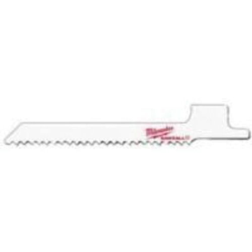 Milwaukee 48-00-5161 Sawzall&reg; Reciprocating Saw Blade, Bi-Metal, 10 TPI, 3-5/8" L x 5/16" W
