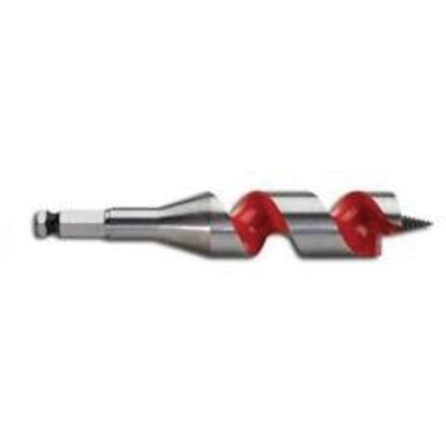 Milwaukee 48-13-1063 Longue m&egrave;che h&eacute;licoidale pour perceuse, Diam&egrave;tre de 1-1/16", Cannelure 3", Tige 7/16" hexagonal