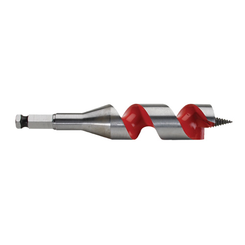 Milwaukee 48-13-1123 Ship Auger Drill Bit, 1-1/8" Diameter, 3" Flute, 7/16" Hex Shank