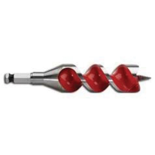 Milwaukee 48-13-1500 Ship Auger Drill Bit, 1-1/2" Diameter, 4" Flute, 7/16" Hex Shank