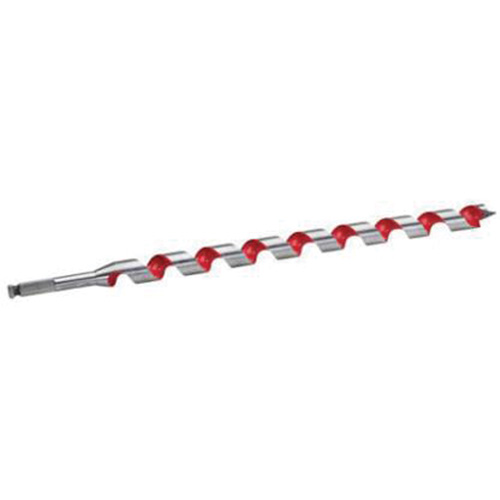 Milwaukee 48-13-5620 Longue m&egrave;che h&eacute;licoidale pour perceuse, Diam&egrave;tre de 5/8", Cannelure 15", Tige 7/16" hexagonal
