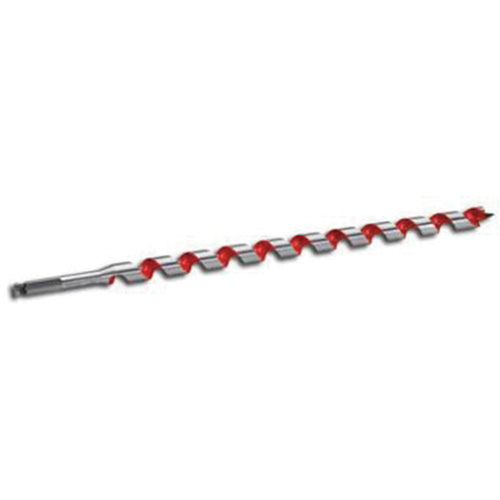 Milwaukee 48-13-5870 Longue m&egrave;che h&eacute;licoidale pour perceuse, Diam&egrave;tre de 7/8", Cannelure 15", Tige 7/16" hexagonal
