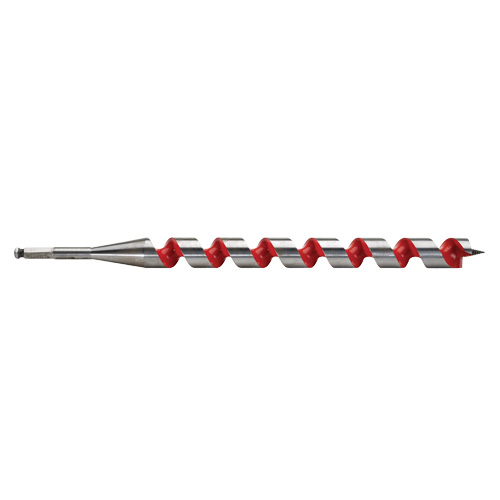 Milwaukee 48-13-6250 Longue m&egrave;che h&eacute;licoidale pour perceuse, Diam&egrave;tre de 1-1/4", Cannelure 15", Tige 7/16" hexagonal