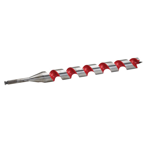 Milwaukee 48-13-6500 Longue m&egrave;che h&eacute;licoidale pour perceuse, Diam&egrave;tre de 1-1/2", Cannelure 15", Tige 7/16" hexagonal