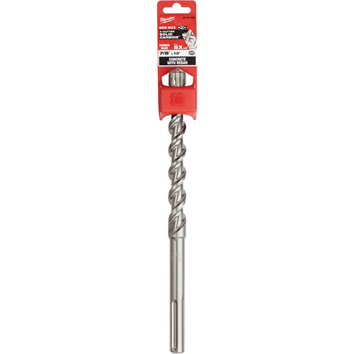 Milwaukee 48-20-4375 4-Cutter Rotary Hammer Drill Bit, 1", Spline Shank