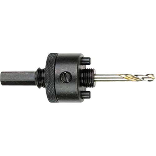 Milwaukee 49-56-7055 Hole Saw Arbor &amp Pilot Drills, 1-1/4" and Larger, 7/16" Shank