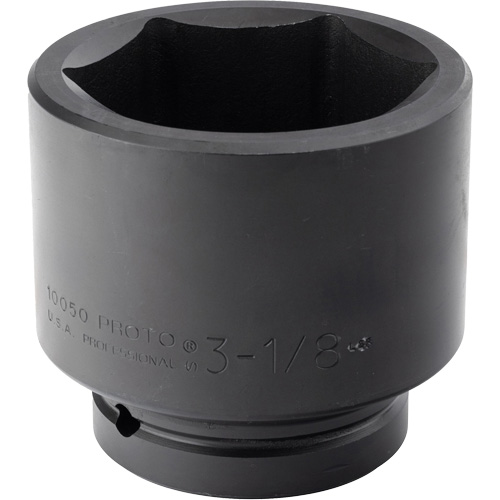 Proto J10050 Socket, Impact, 3-1/8", 1" Drive, 6 Points