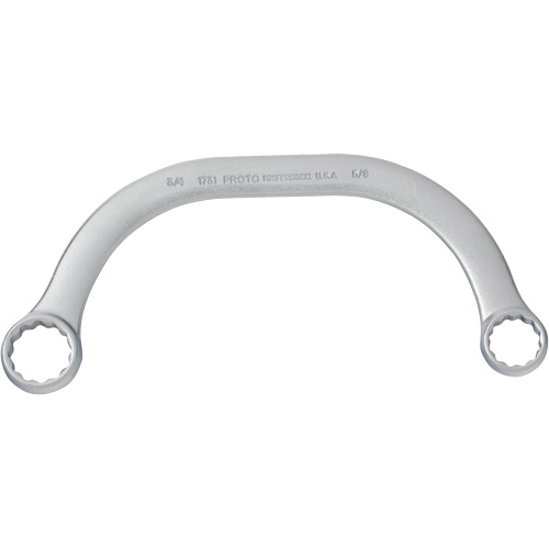 Proto J1731 Cl&eacute; polygonale, 12 pans, 5/8" x 3/4", d&eacute;cal&eacute;es de 15°, Fini Ordinaire