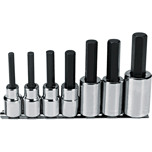 Proto J5441-7 Socket Set, 7 Pcs