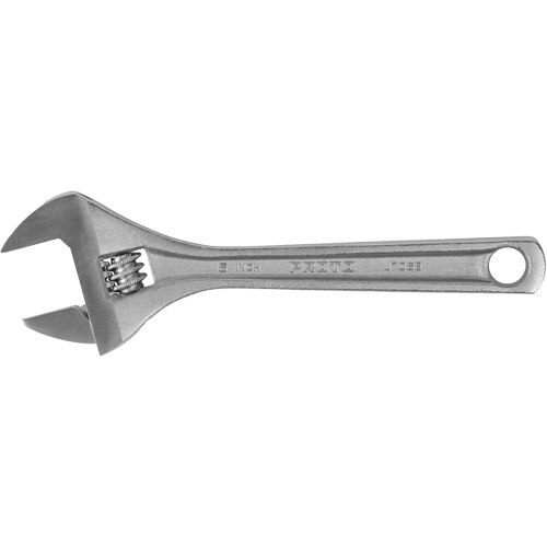 Proto J706B Adjustable Wrench, 6" L, Plain