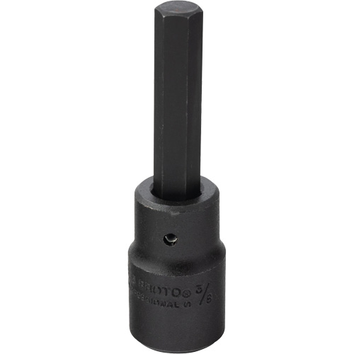 Proto J74413/8 Embout &agrave; ins&eacute;rer, Hexagonale, 3/8" x 3-1/4" lo, Prise 1/2"