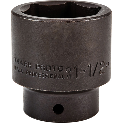 Proto J7448H Douille, Chocs, 1-1/2", Prise 1/2", 6 pans