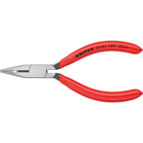 Knipex 25 01 125 Long Nose Pliers with Cutter, 5" L
