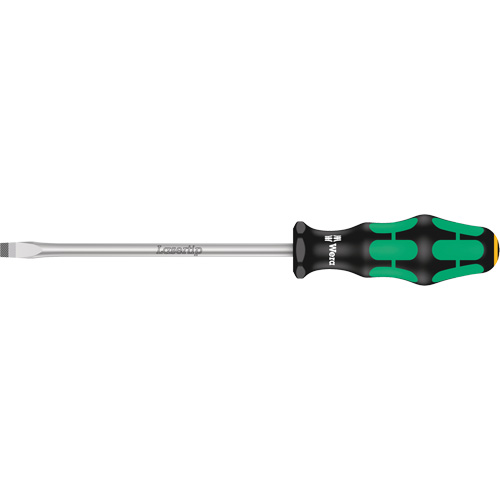 Wera Tools 05007635001 Tournevis pour vis &agrave; fente conique, 7 mm, 10-1/16" lo, Prise Plastique