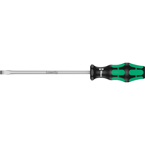 Wera Tools 05110011001 Tournevis pour vis &agrave; fente conique, Tige de 5/16", Ronde, 11-1/8" lo, Prise en Plastique