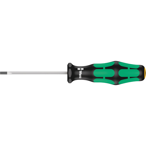 Wera Tools 05110000001 Tournevis pour vis &agrave; fente, Tige de 3/32", Ronde, 5-1/8" lo, Prise en Plastique