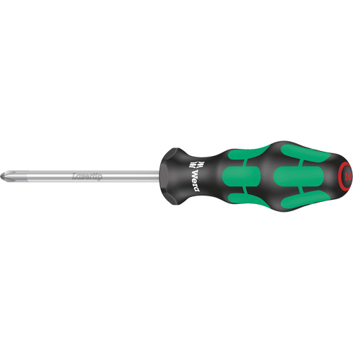Wera Tools 5008735001 Phillips Screwdriver, #3, 10-5/16" L, Plastic Handle