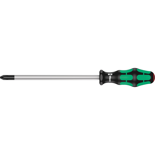 Wera Tools 05008740001 Tournevis Phillips, Tige de #4, Ronde, 12-3/16" lo, Prise en Plastique