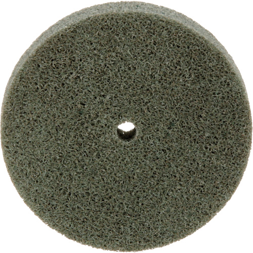 3M STA-852140 Meule homog&egrave;ne &agrave; faible densit&eacute; de s&eacute;rie 500 Standard Abrasives, 3" x 1/2", Arbre de 1/4", Grain de Moyen, Oxyde d'aluminium