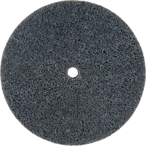3M STA-853240 Standard Abrasives 500 Series Soft Density Unitized Wheels, 3" x 1/2", 1/4" Arbor, Fine Grit, Silicon Carbide