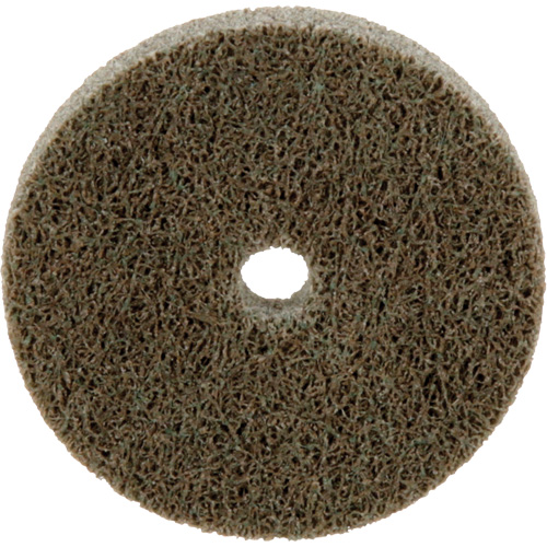 3M STA-882110 Disque unitaris&eacute; Standard Abrasives, 2" x 1/4", Arbre de 1/4", Grain de Moyen, Oxyde d'aluminium