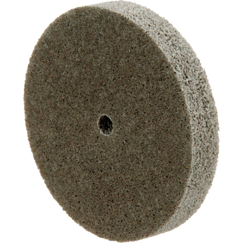 3M STA-882140 Disque unitaris&eacute; Standard Abrasives, 3" x 1/2", Arbre de 1/4", Grain de Moyen, Oxyde d'aluminium