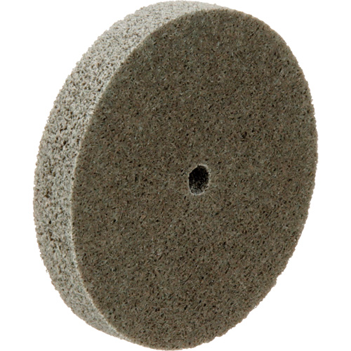 3M STA-882140 Disque unitaris&eacute; Standard Abrasives, 3" x 1/2", Arbre de 1/4", Grain de Moyen, Oxyde d'aluminium