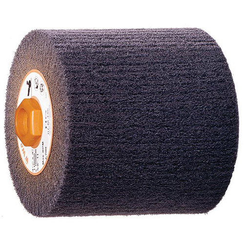 Walter Surface Technologies 07M446 Blendex Surface Conditioning Drum, 4-1/2" Dia. x 4" W, 5/8"-11 Arbor, HG Grit