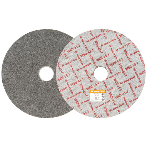 Walter Surface Technologies 07U612 Blendex U Finishing Wheel, 6" Dia., 6SF Grit, Silicon Carbide