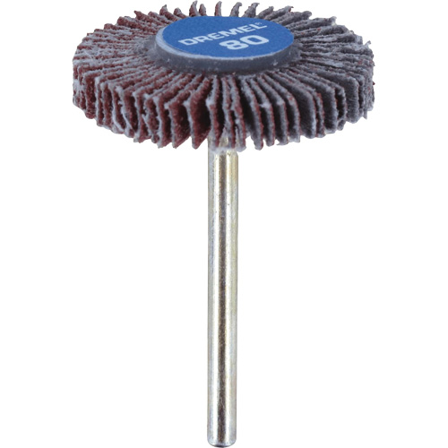 Dremel 504 3/16" Flapwheel Sanding Bit - 80 Grit