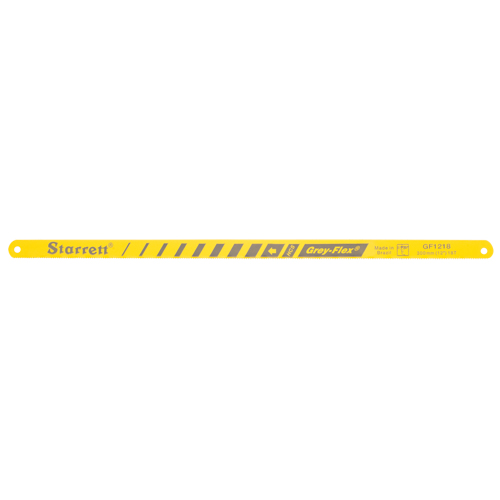 Starrett GF1218 Lame pour scie &agrave; m&eacute;taux, Carbone, 12" (300 mm) lo, 18 dents par pouce