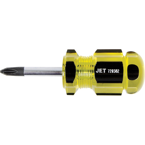 JET 720382 Phillips Jumbo Handle Screwdriver, #2, Plastic Handle