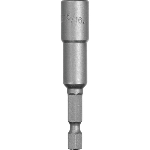 DEWALT DW2222 Nut Driver, 5/16" Tip, 1/4" Drive, 2-9/16" L, Magnetic