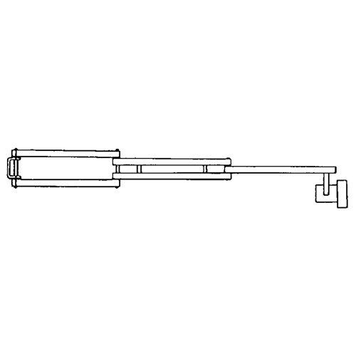 Tri Lite Mars DL90 Lampes pour les quais, Ampoule Incandescente, Bras 90"