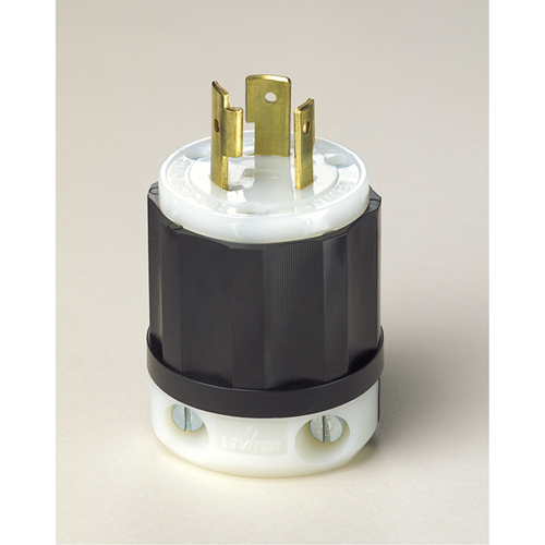 Leviton 2311 Dispositif verrouillable de qualit&eacute; industrielle, Nylon, 20 A, 125 V, L5-20P