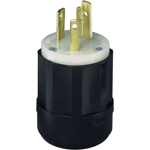 Leviton 2621 Industrial Grade Locking Device, Nylon, 30 A, 250 V, L6-30P