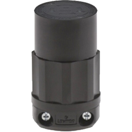 Leviton 2423 Connecteur verrouillable mis &agrave; la terre &agrave; trois bornes et quatre fils