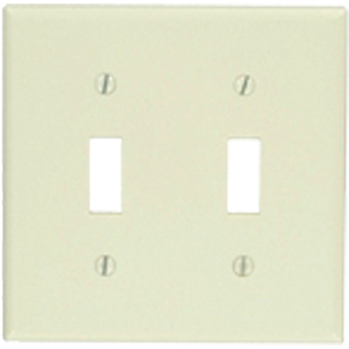 Leviton 78009 2-Toggle Wallplate
