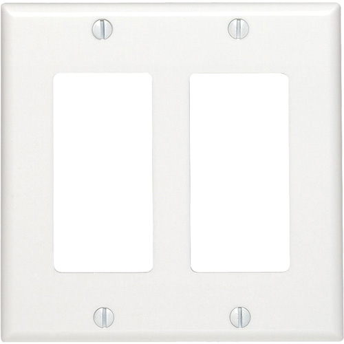 Leviton 80409-W Standard Size Wall Plate