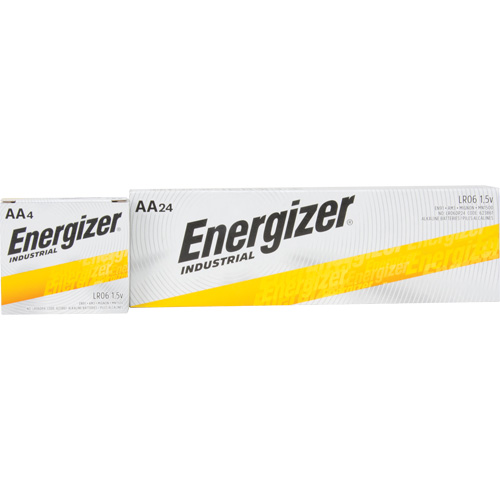Energizer EN91 Alkaline Industrial Batteries, AA, 1.5 V